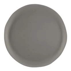EGS B183140-DGS Morocco Dark Gray Speckle Round 14" Plate - 6 / CS