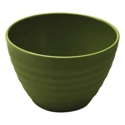 Dalebrook TG1553 Green Ripple Melamine 22 Ounce Bowl