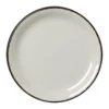 Steelite 17560567 Charcoal Dapple 8" Coupe Dinner Plate - 24 / CS