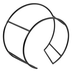 Dalebrook TB3600 Black 17" Circular Buffet Stand