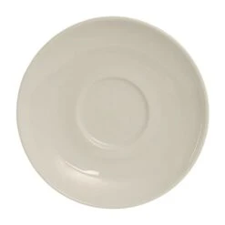 Tuxton VEE-064 Venice American White 6.5" Saucer - 36 / CS
