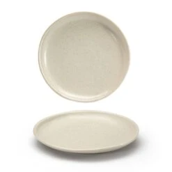 FOH DSP031MUP23 Kiln Mushroom 8" Round Plate - 12 / CS