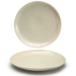 FOH DOS029MUP22 Kiln Mushroom 11" Round Plate - 6 / CS