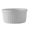 Tuxton BWX-0452 White 4-1/2 Oz. Fluted Ramekin - 48 / CS -Libbey Kitchenware Store 6080521