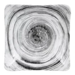 EGS D92SQ-BD Van Gogh Black 9-1/2" Square 44 Oz. Bowl - 6 / CS