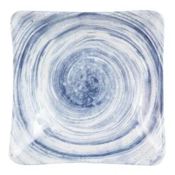 EGS D92SQ-ND Van Gogh Navy 9-1/2" Square 44 Oz. Bowl - 6 / CS