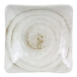 EGS D92SQ-TD Van Gogh Taupe 9-1/2" Square 44 Oz. Bowl - 6 / CS