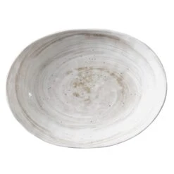 EGS D1181OV-TD Van Gogh Taupe 11" X 8-3/8" 31 Oz. Plate - 6 / CS