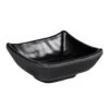 EGS JW4007-B Ore Black 2-3/4" Square Kozara Bowl - 6 / CS -Libbey Kitchenware Store 6081880