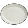 Steelite 17560141 Charcoal Dapple Oval 11" X 8-1/2" Platter - 12 / CS -Libbey Kitchenware Store 6081991