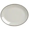 Steelite 17560145 Charcoal Dapple 13-1/2" X 10-5/8" Platter - 12 / CS -Libbey Kitchenware Store 6081992