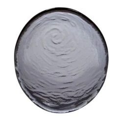 Steelite 6513G375 Scape Glass Smoked Oval 2 Ounce Bowl - 12 / CS