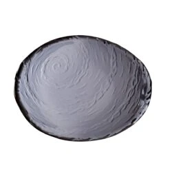 Steelite 6513G376 Scape Glass Smoked Oval 4 Ounce Bowl - 12 / CS
