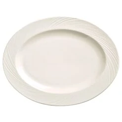 World Tableware BO-1122 Basics Orbis 13-1/4" Platter - 12 / CS