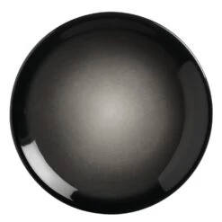 World Tableware PEB-3-O Pebblebrook 11" Obsidian Coupe Plate - 12 / CS