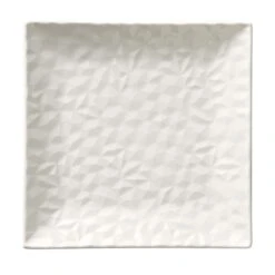 Syracuse China 988001136 Status White Square 8-1/2" Plate - 24 / CS