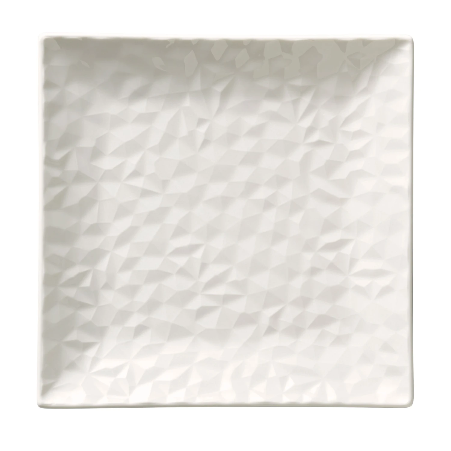 Syracuse China 988001136 Status White Square 8-1/2" Plate - 24 / CS 3 Syracuse China 988001136 Status White Square 8-1/2" Plate - 24 / CS