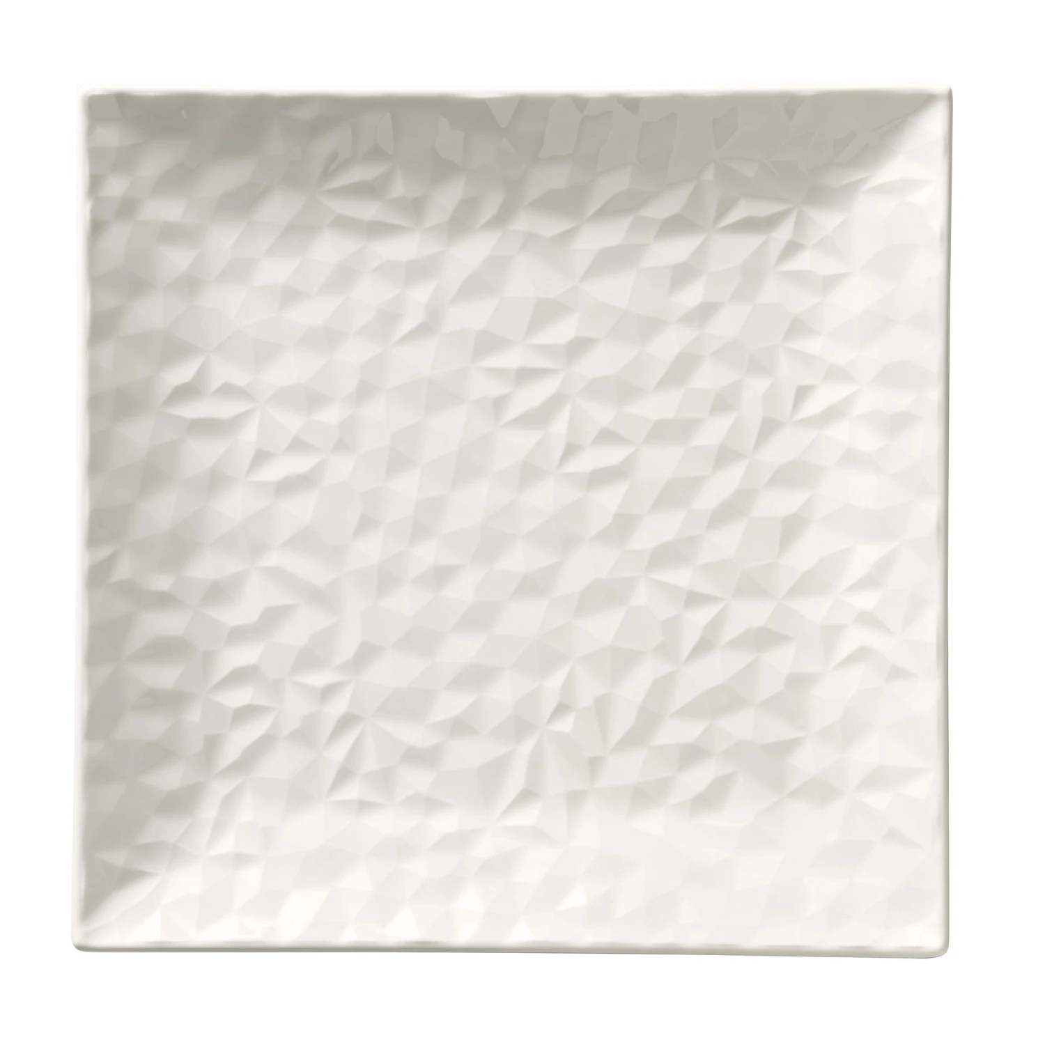 Syracuse China 988001158 Status White Square 10-1/8" Plate - 12 / CS 3 Syracuse China 988001158 Status White Square 10-1/8" Plate - 12 / CS
