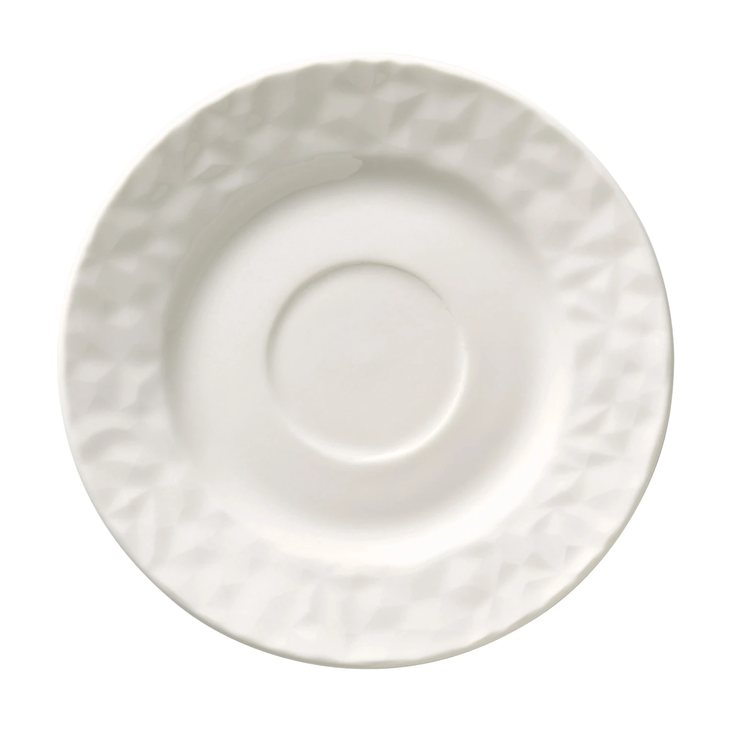 Syracuse China 988001500 Status White 6" Saucer - 36 / CS 3 Syracuse China 988001500 Status White 6" Saucer - 36 / CS