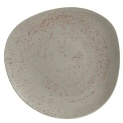 Schonwald 9381215-63043 Pottery Light Gray 6-1/8" Plate - 12 / CS