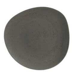 Schonwald 9381231-63044 Pottery Dark Gray 12-3/8" Plate - 6 / CS