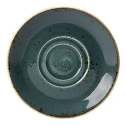 Steelite 11300225 Craft Blue 6-1/2" Saucer/Soup Stand - 36 / CS