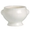 Folio 6940E6082 Stratford White 12 Oz. Lion Head Soup Bowl - 12 / CS -Libbey Kitchenware Store 6088792