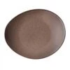 Oneida L6753059358 Rustic Chestnut 11.5" Oval Plate - 12 / CS 2 Oneida L6753059358 Rustic Chestnut 11.5" Oval Plate - 12 / CS -Libbey Kitchenware Store 6088836