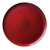 Oneida L6753074898 Rustic Crimson 12.5" Pizza Plate - 12 / CS 1 Oneida L6753074898 Rustic Crimson 12.5" Pizza Plate - 12 / CS -Libbey Kitchenware Store 6088841