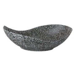 10 Strawberry Street WTR-4CANOEBWL-G Granite 1 Oz. Bowl - 192 / CS