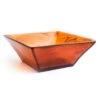 D.W. Haber KMK2806TOR Tortoise Fusion Square 6" Bowl - 2 / CS -Libbey Kitchenware Store 6092502