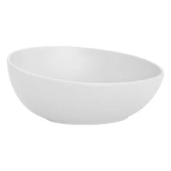 G.E.T. B-2000-W Riverstone Melamine White 12 Oz. Salad Bowl - Dozen