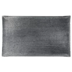 Steelite 6588B436 Smoke Shikku 10-5/8" X 6-1/2" Tray - 6 / CS