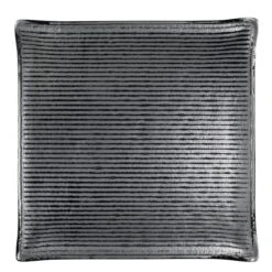 Steelite 6588B438 Smoke Shikku 6-1/2" X 6-1/2" Tray - 12 / CS