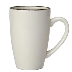 Steelite 17560592 Charcoal Dapple 10 Oz. Quench Mug - 24 / CS