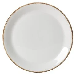 Steelite 17140568 Brown Dapple 6" Coupe Plate - 36 / CS