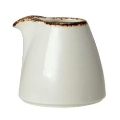 Steelite 1714X0031 Brown Dapple 3 Oz. Unhandled Jug - 12 / CS