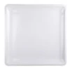 Elite Global Solutions M16118SQ-W White Olympus 16 X 16" Coupe Platter -Libbey Kitchenware Store 6093724