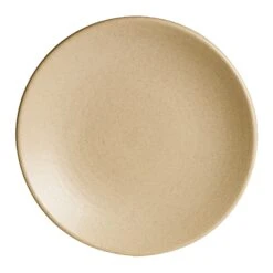 Anfora A920P094 Chena Embossed Sand 9" Coupe Plate - 12 / CS