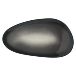 World Tableware PEB-9-O Pebblebrook Obsidian 13.5 X 7.5 Tray - 12 / CS