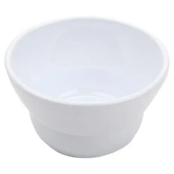 G.E.T. B-14-MN-W Minski White 16 Ounce Nappie Bowl - Dozen