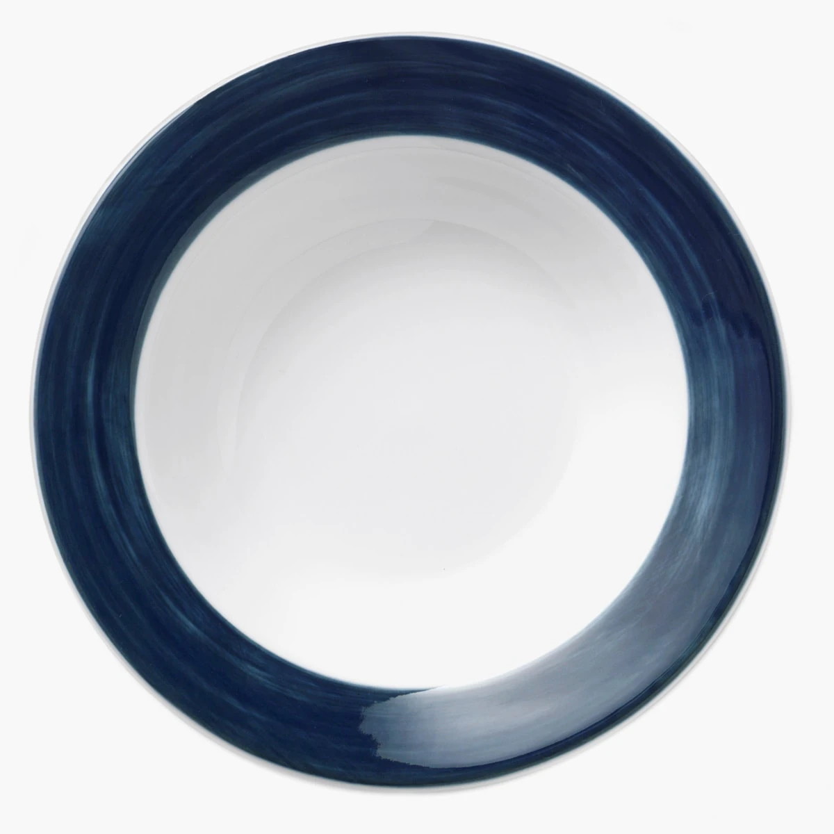 Syracuse China 999024892 Rigel Banded Blue 3.5 Oz Fruit Bowl - 36 / CS 3 Syracuse China 999024892 Rigel Banded Blue 3.5 Oz Fruit Bowl - 36 / CS