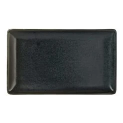 Steelite 6124RG019 Potters Storm 10" X 6" Rectangle Tray - 6 / CS