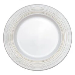 Villeroy & Boch 16-4008-2811 Stella Vogue 13" Wh/Gld Platter - 6 / CS