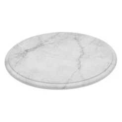 Europeaus TMA3028 Carrara White Marble 11-1/4" Platter