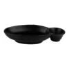 Elite Global Solutions JWC1408-B Zen Black 2-Compartment Tray - 6 / CS -Libbey Kitchenware Store 6095936