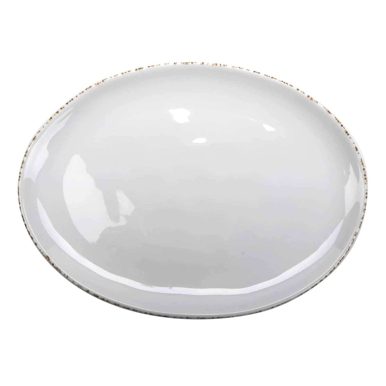 G.E.T. CS-1511-UM Urban Mill Cream 15" X 11" Oval Platter - 6 / CS 3 G.E.T. CS-1511-UM Urban Mill Cream 15" X 11" Oval Platter - 6 / CS