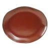Tuxton GAR-023 Artisan Red Rock 13.25" Platter - 12 / CS -Libbey Kitchenware Store 6095984