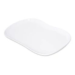 Carlisle 5300902 White Stadia Oblong 13" Platter