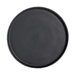 Anfora A911P260 Matte Black Crete 6" Stacking Tray - 24 / CS